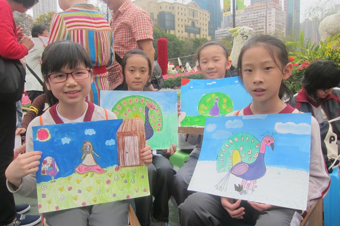 20150320_香港花卉展覽賽馬會學童繪畫比賽照片